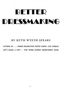 Better dressmaking (PDF/ENG)